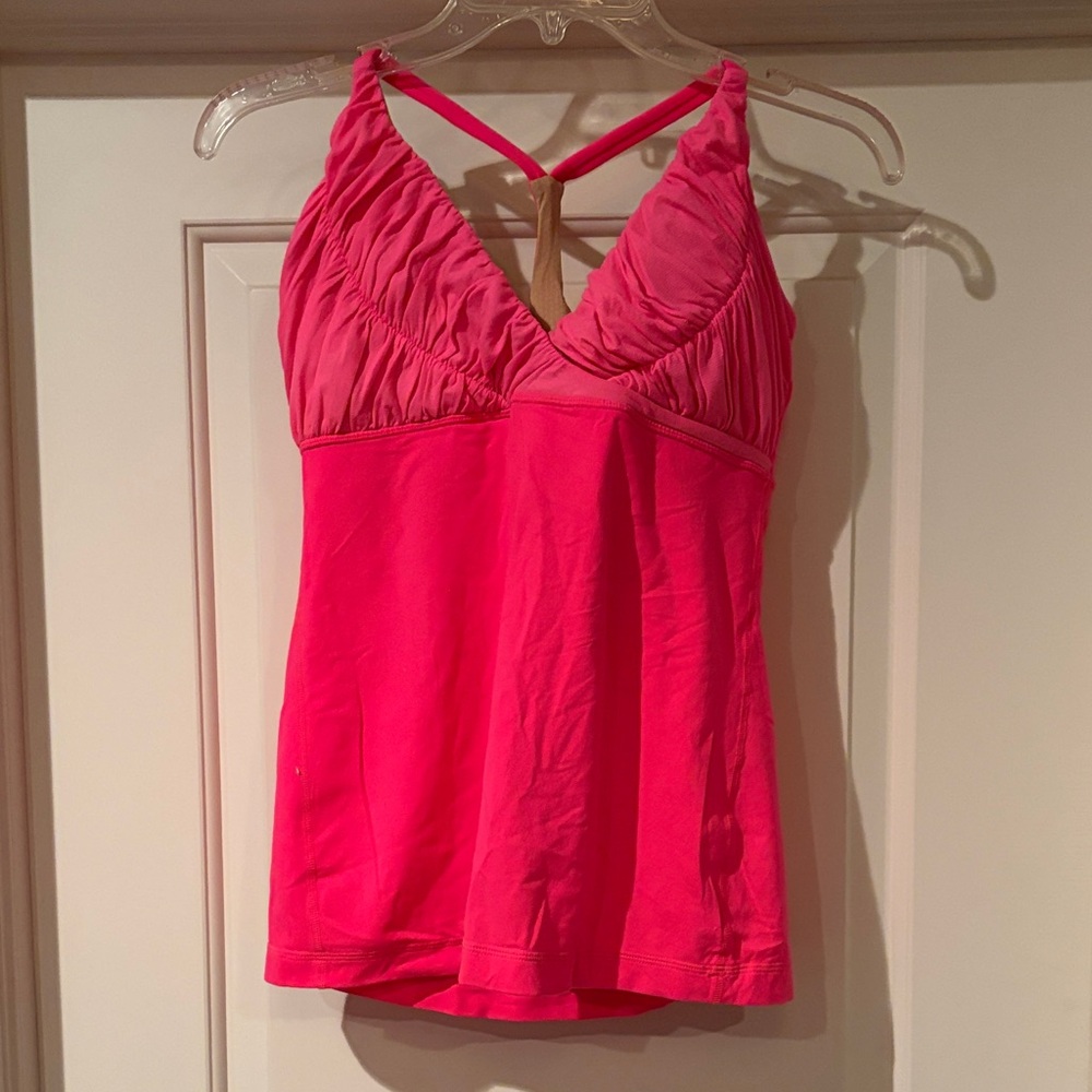 lululemon athletica Pink Tank Top